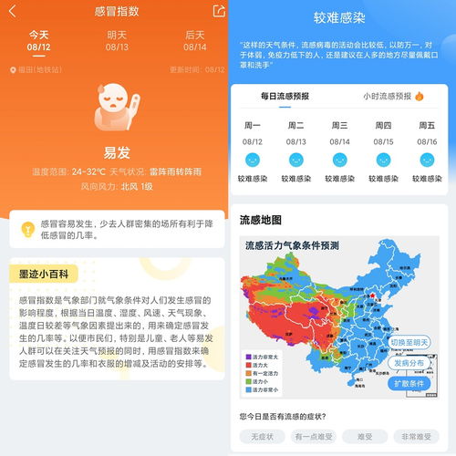末伏夏未盡，暑熱難消 墨跡天氣陪你度伏，解鎖健康咨詢新體驗